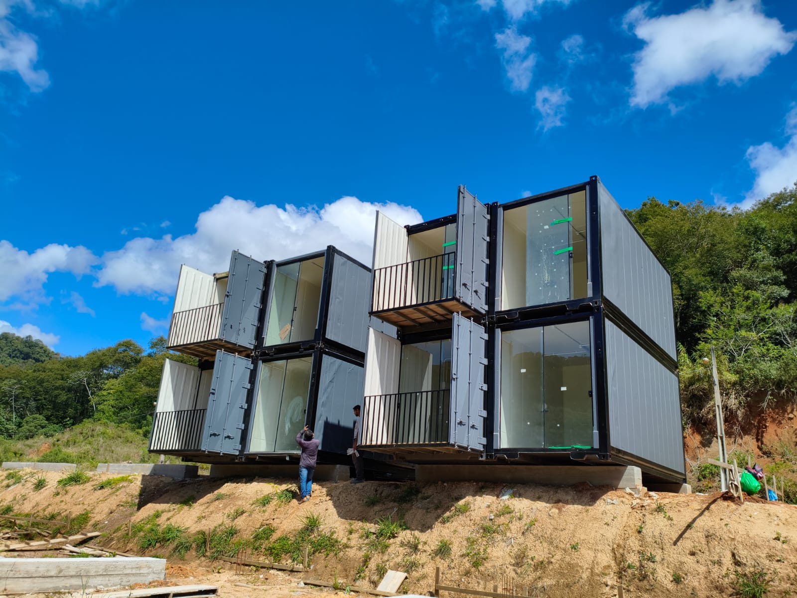 Projeto da Aliança Módulos Habitacionais